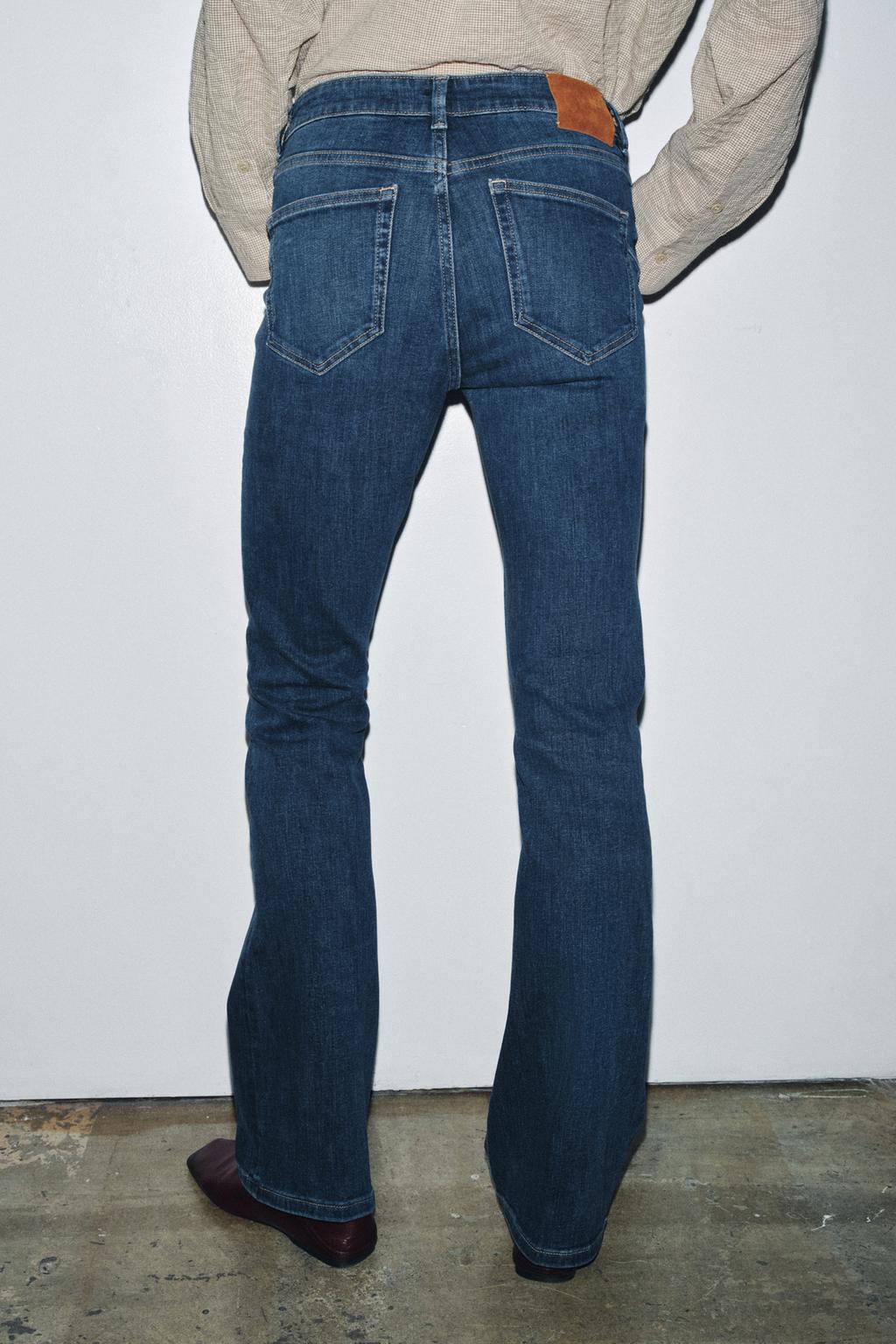 ДЖИНСЫ BOOTCUT С ВЫСОКОЙ ПОСАДКОЙ — ZW COLLECTION