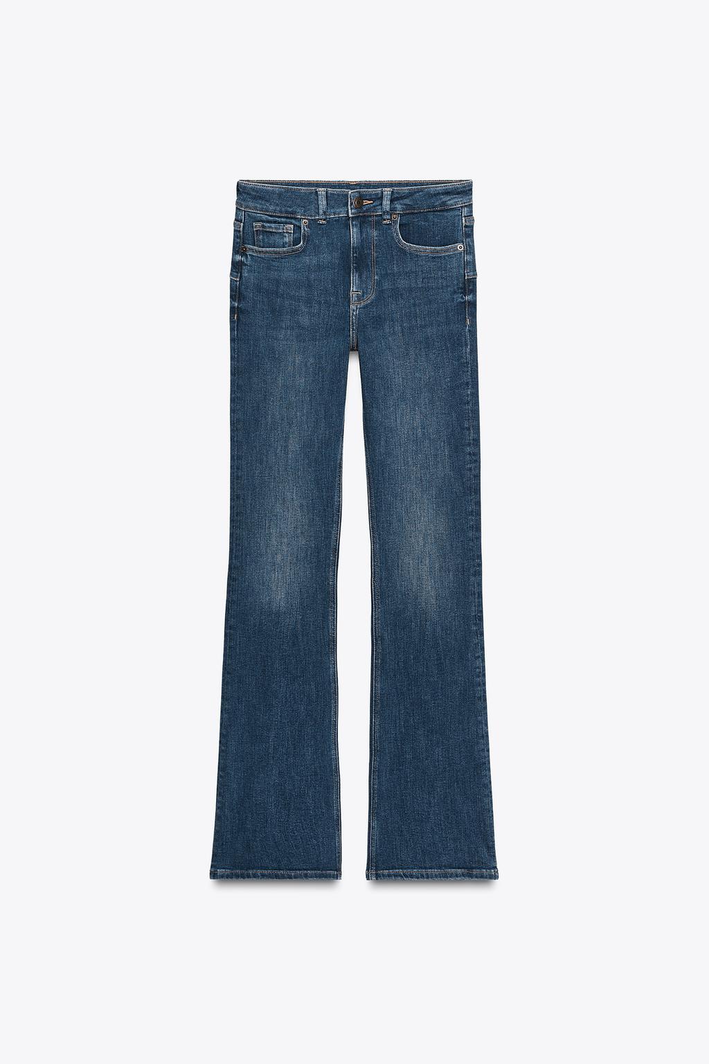 ДЖИНСЫ BOOTCUT С ВЫСОКОЙ ПОСАДКОЙ — ZW COLLECTION