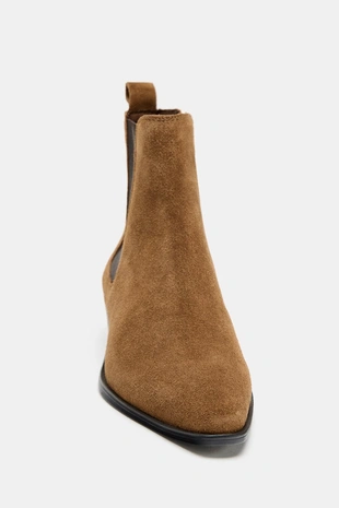 Замшевые ботинки челси- Заказать в России