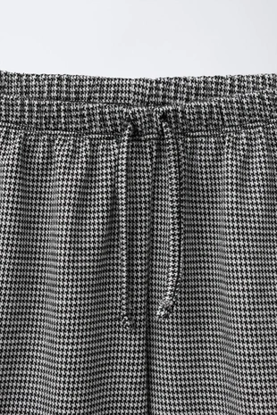 Grey | 1681/709/802 - Zara Жаккардовые брюки