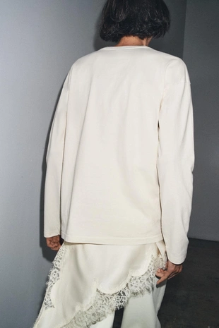 Футболка с длинными рукавами- Заказать в России