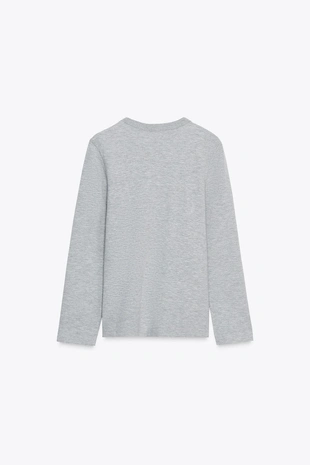 Футболка INTERLOCK с длинными рукавами- Заказать в России