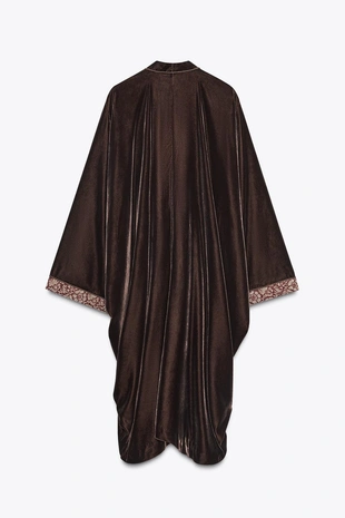 Бархатное кимоно — ZW COLLECTION- Заказать в России