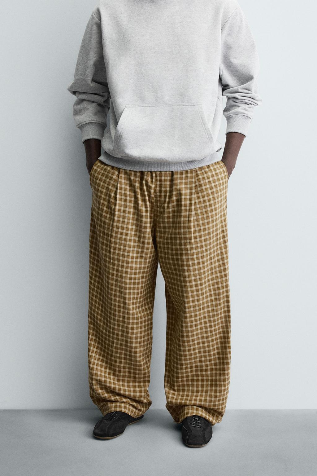 БРЮКИ BALLOON FIT С ЗАЩИПАМИ