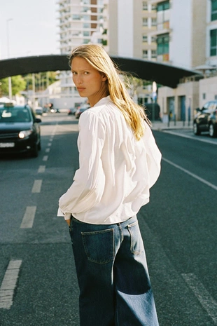 Рубашка с подплечниками- Заказать в России