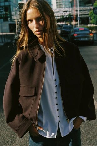 Рубашка с подплечниками- Заказать в России