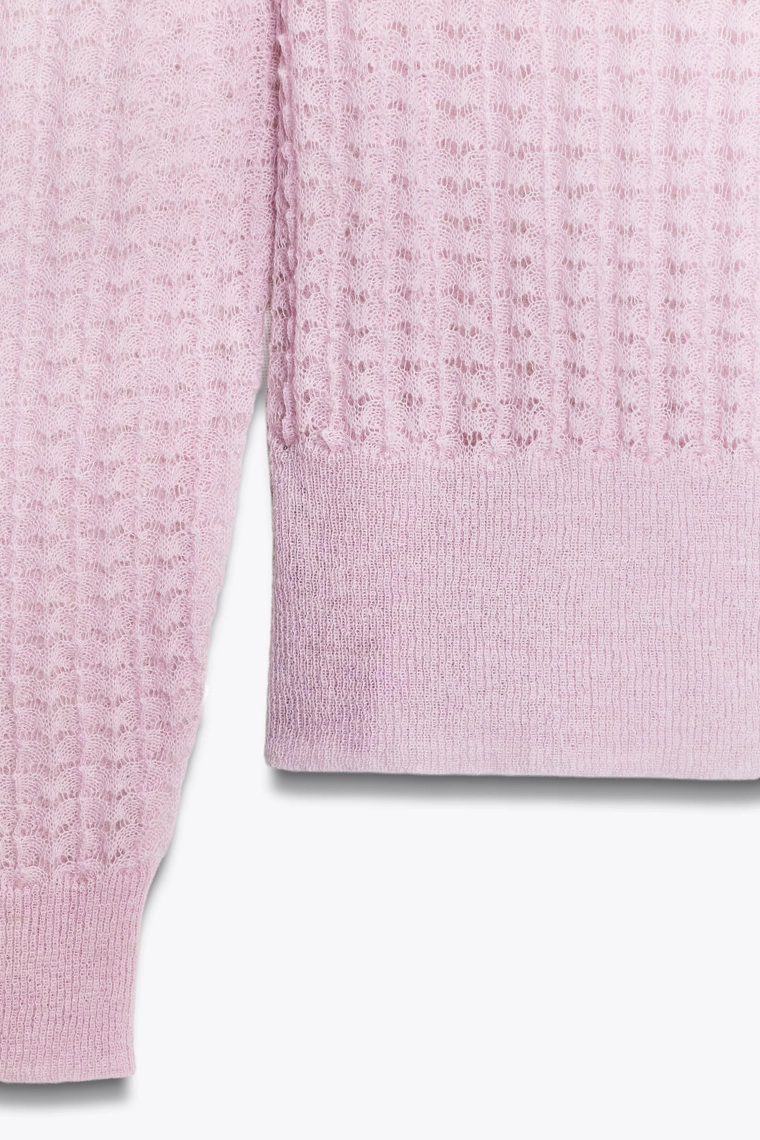 Свитер из вязаного полотна с шерстью и альпакой