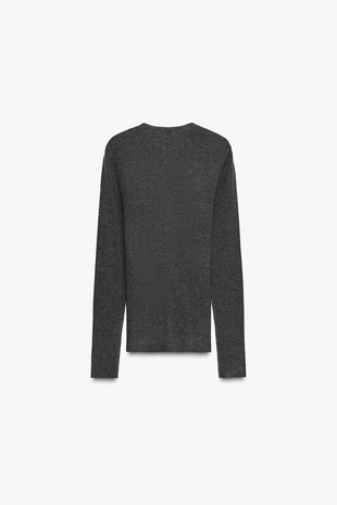 Джемпер в рубчик- Заказать в России