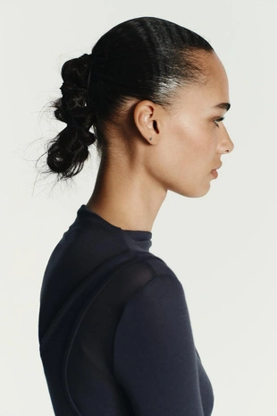 Длинное платье с эффектом двойного пояса-завязки- Заказать в России