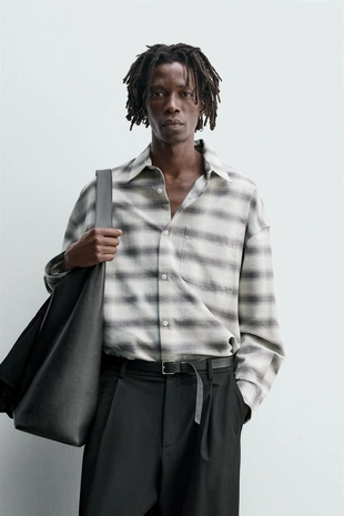 Рубашка оксфорд оверсайз