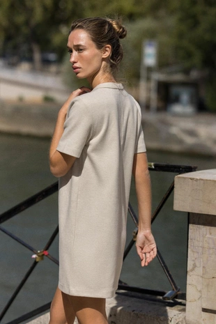 Платье с колосками и украшениями