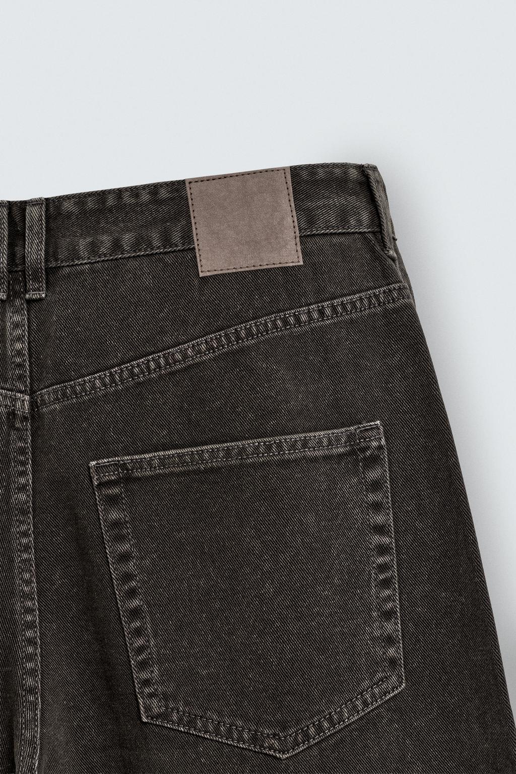 БРЮКИ RELAXED FIT СО СМЕЩЕННЫМ ШВОМ