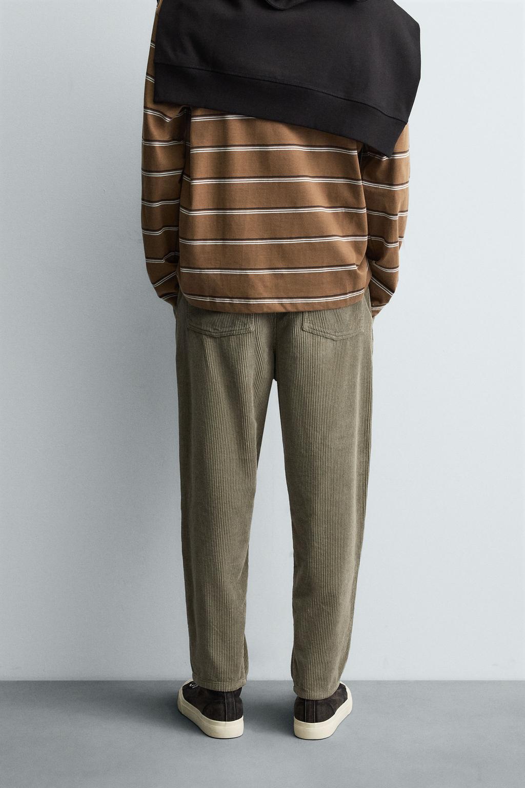 ВЕЛЬВЕТОВЫЕ БРЮКИ CARROT FIT