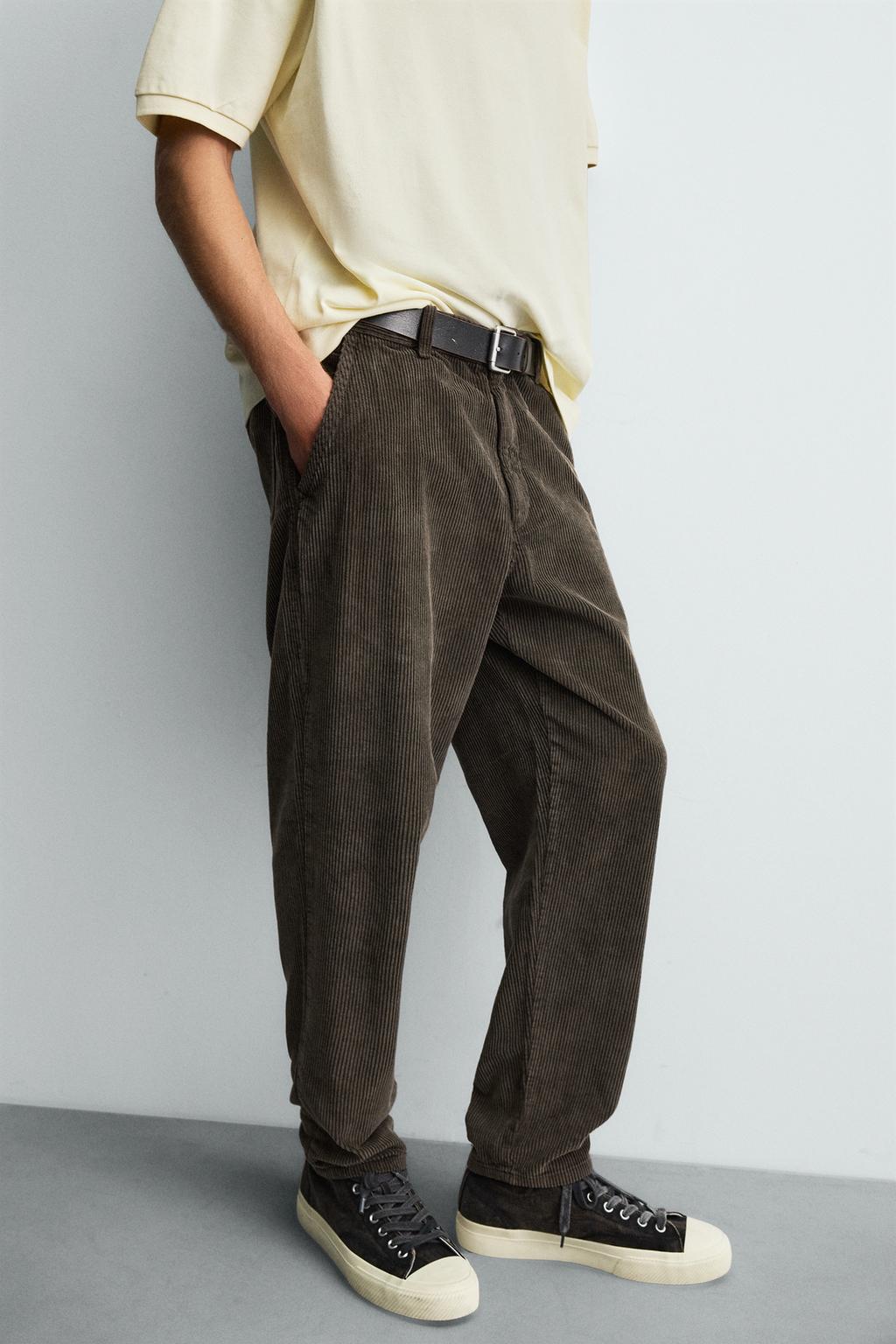 ВЕЛЬВЕТОВЫЕ БРЮКИ CARROT FIT