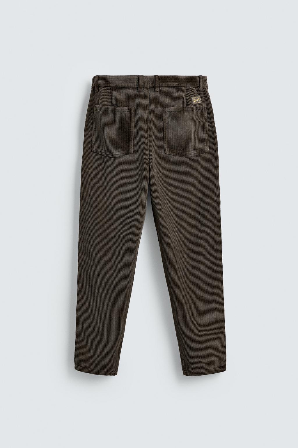 ВЕЛЬВЕТОВЫЕ БРЮКИ CARROT FIT