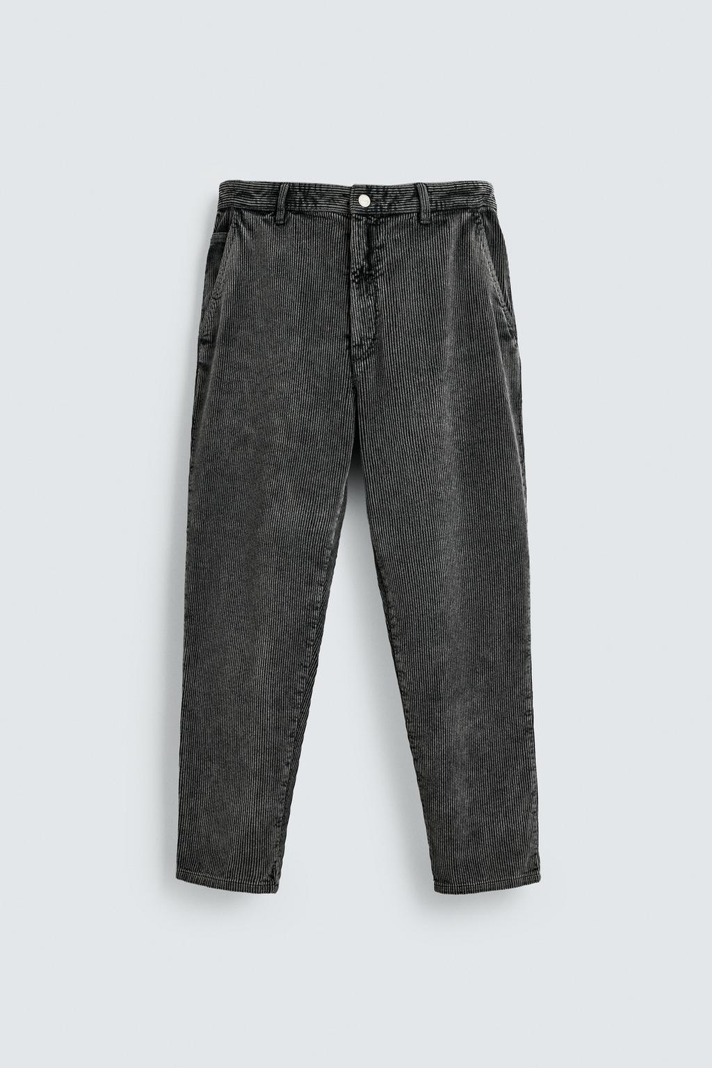 ВЕЛЬВЕТОВЫЕ БРЮКИ CARROT FIT