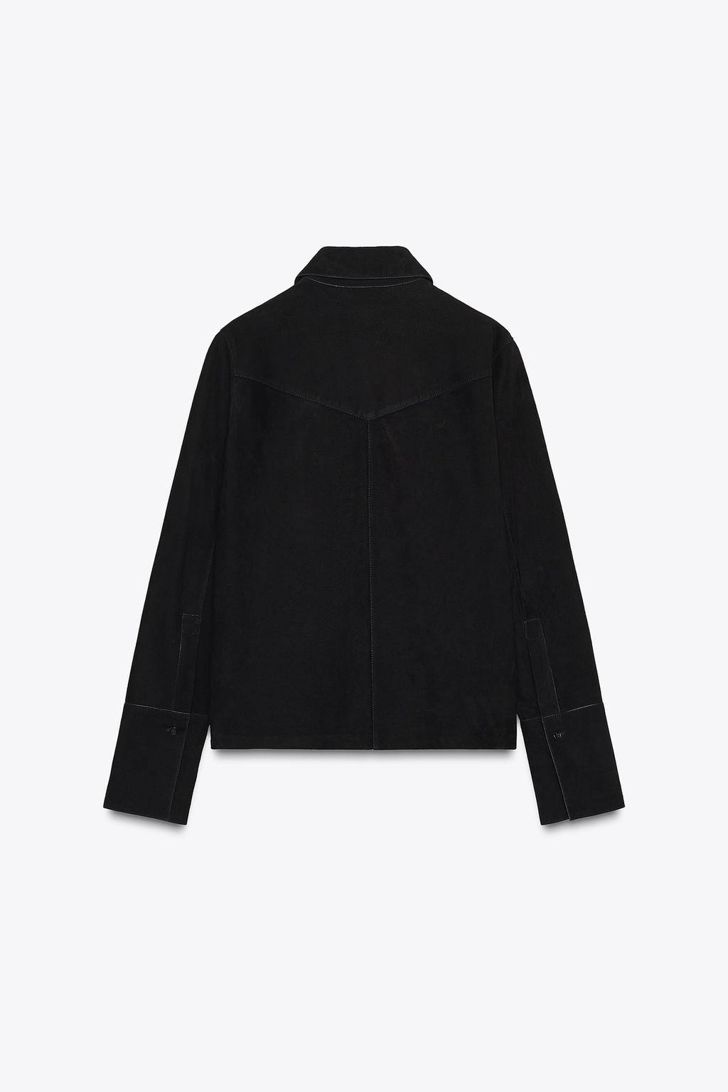 РУБАШКА ИЗ ЗАМШИ — ZW COLLECTION