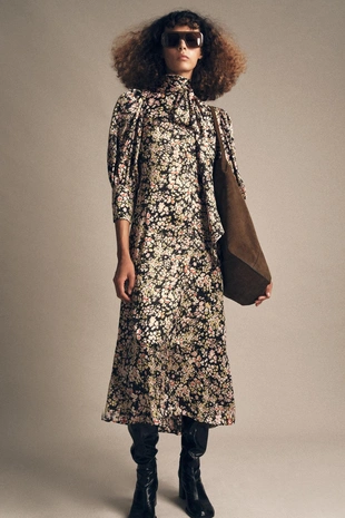 Платье миди с цветочным принтом — ZW COLLECTION- Заказать в России