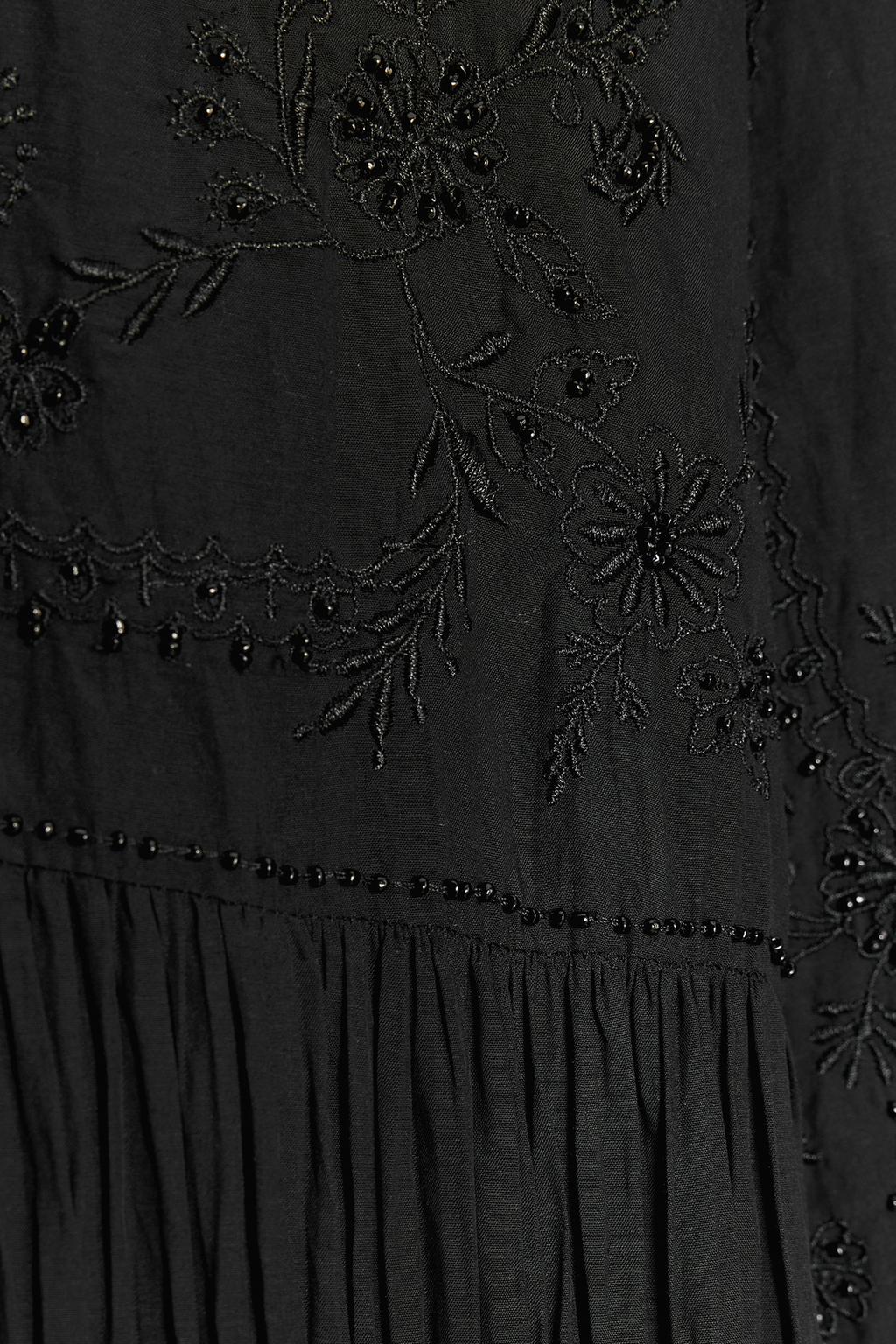 ПЛАТЬЕ С ВЫШИВКОЙ И БУСИНАМИ — ZW COLLECTION