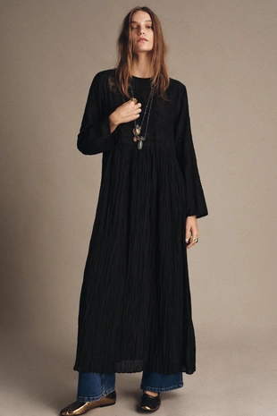 Платье с вышивкой и бусинами — ZW COLLECTION- Заказать в России