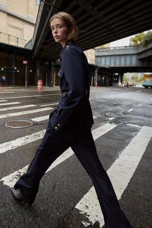 Брюки прямого кроя- Заказать в России