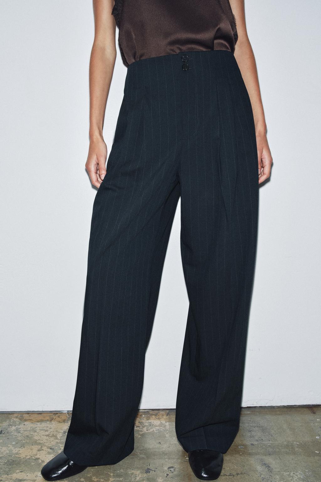 БРЮКИ В ПОЛОСКУ — ZW COLLECTION