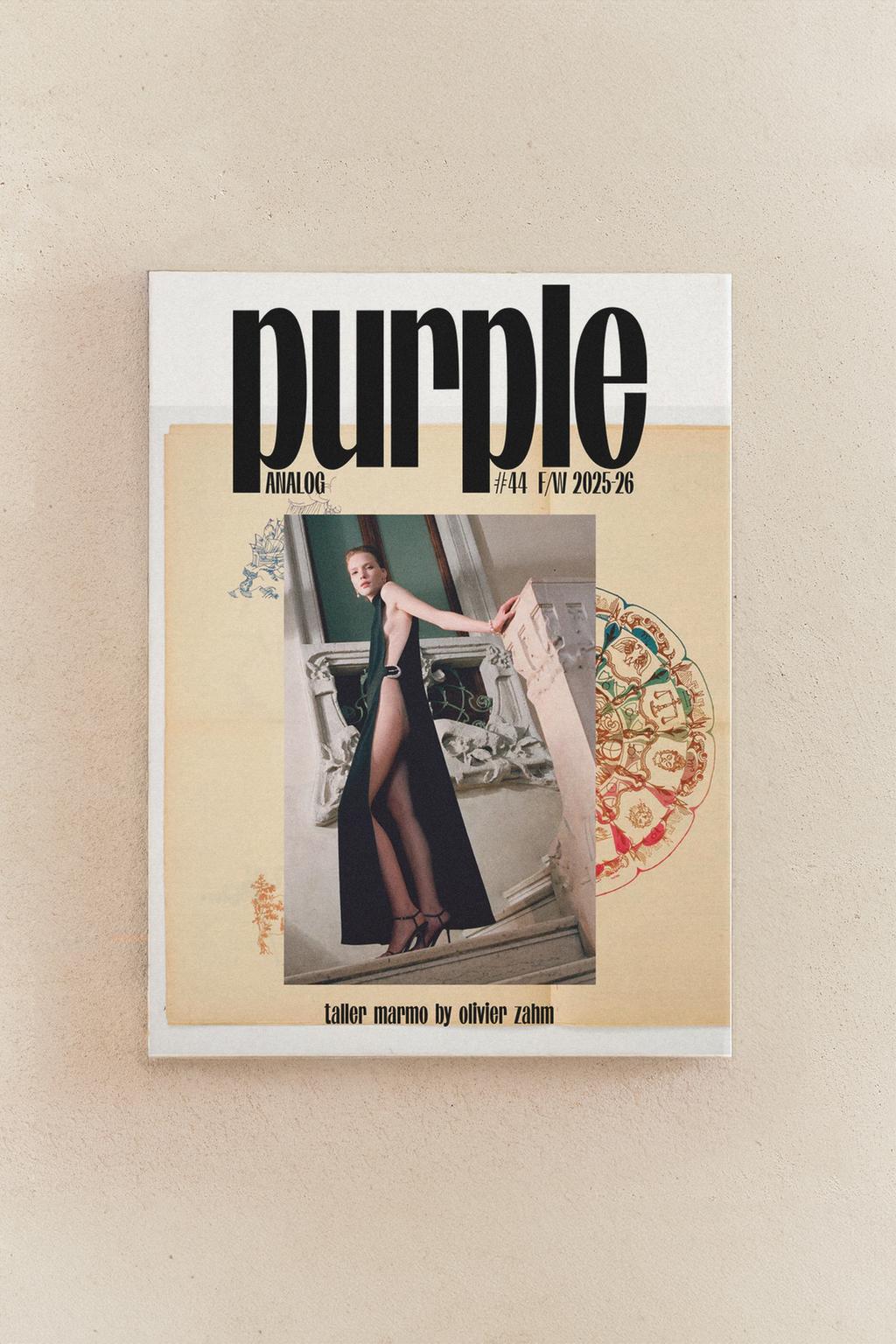 Фиолетовый журнал purple 44