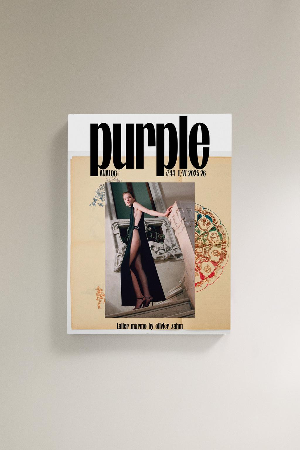 Фиолетовый журнал purple 44