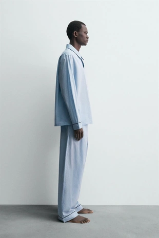 Пижамные брюки с жаккардовым узором