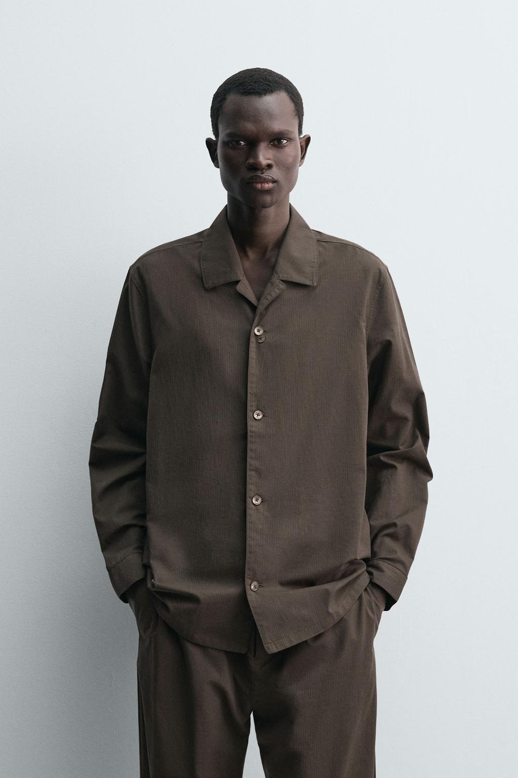 ПИЖАМНАЯ РУБАШКА JACQUARD