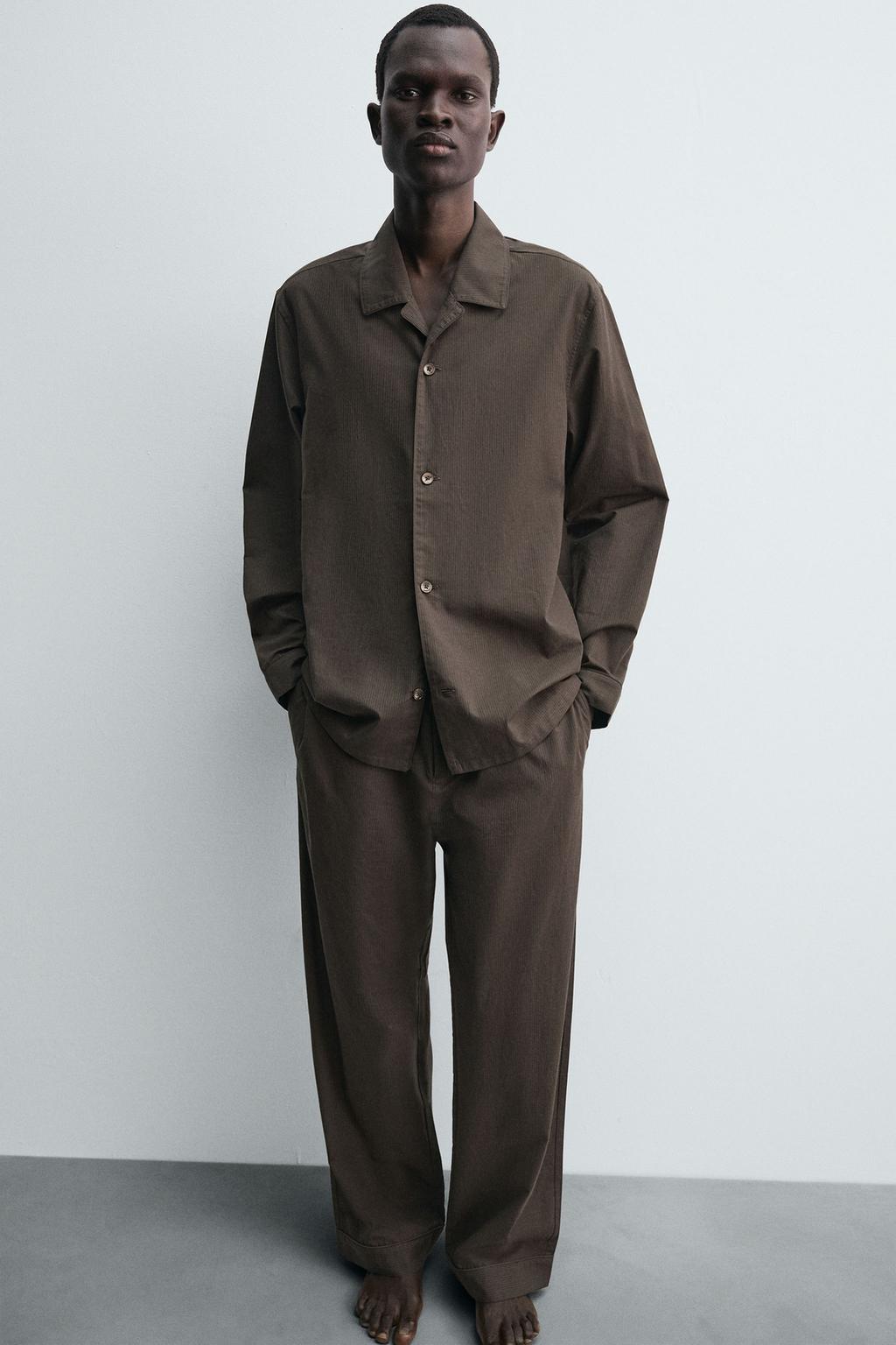 ПИЖАМНАЯ РУБАШКА JACQUARD