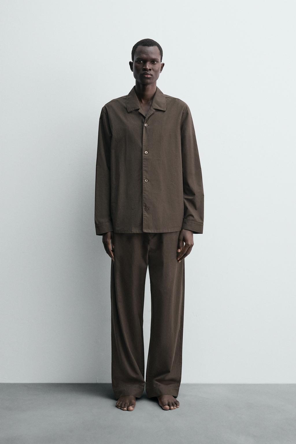 ПИЖАМНАЯ РУБАШКА JACQUARD