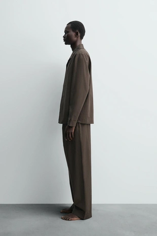 Пижамная рубашка JACQUARD- Заказать в России