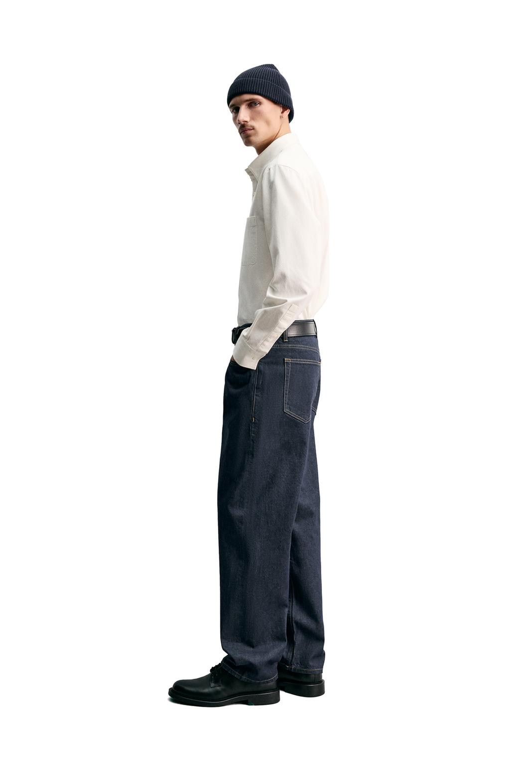 ДЖИНСЫ STRAIGHT ДЛИНОЙ ДО ЩИКОЛОТКИ SELVEDGE