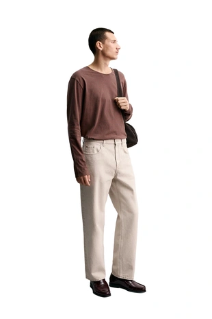 Жаккардовая футболка в полоску- Заказать в России