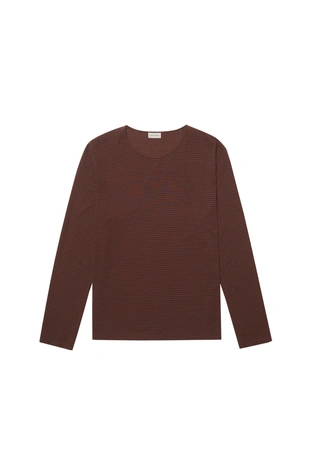 Жаккардовая футболка в полоску- Заказать в России