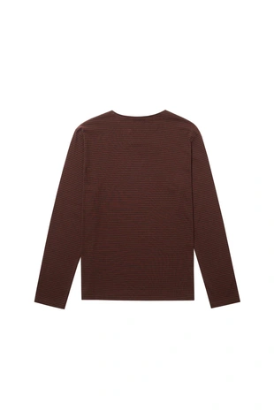 Жаккардовая футболка в полоску- Заказать в России