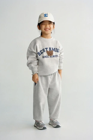 Брюки из флиса с принтом и карманами- Заказать в России