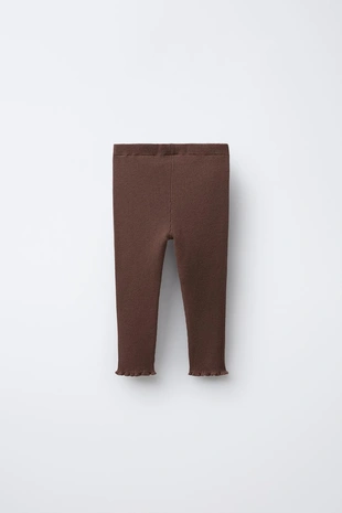 Купить Zara Трикотажные легинсы с бантом