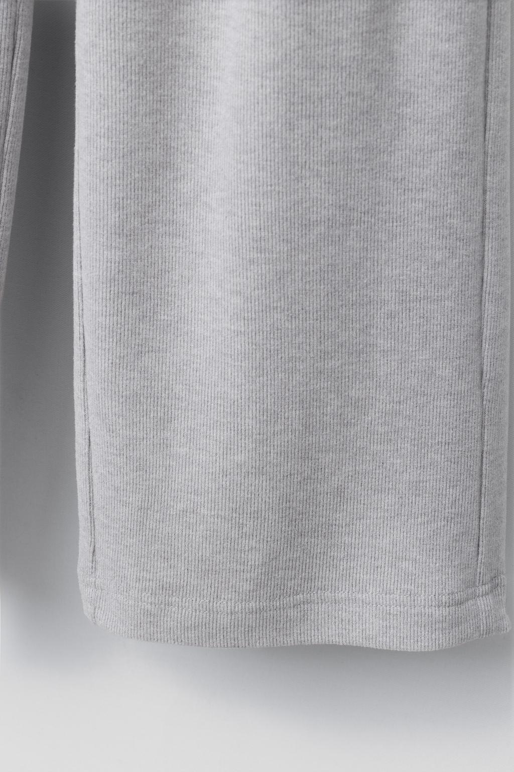 БРЮКИ WIDE LEG ИЗ МЯГКОЙ ТКАНИ
