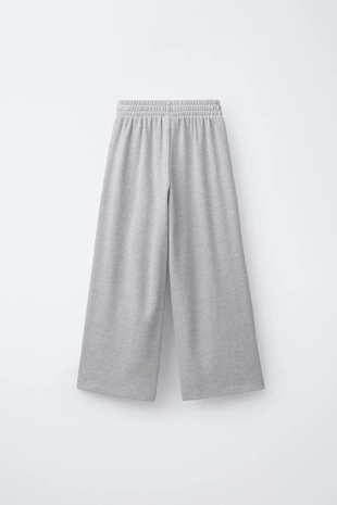 Купить Zara Брюки WIDE LEG из мягкой ткани