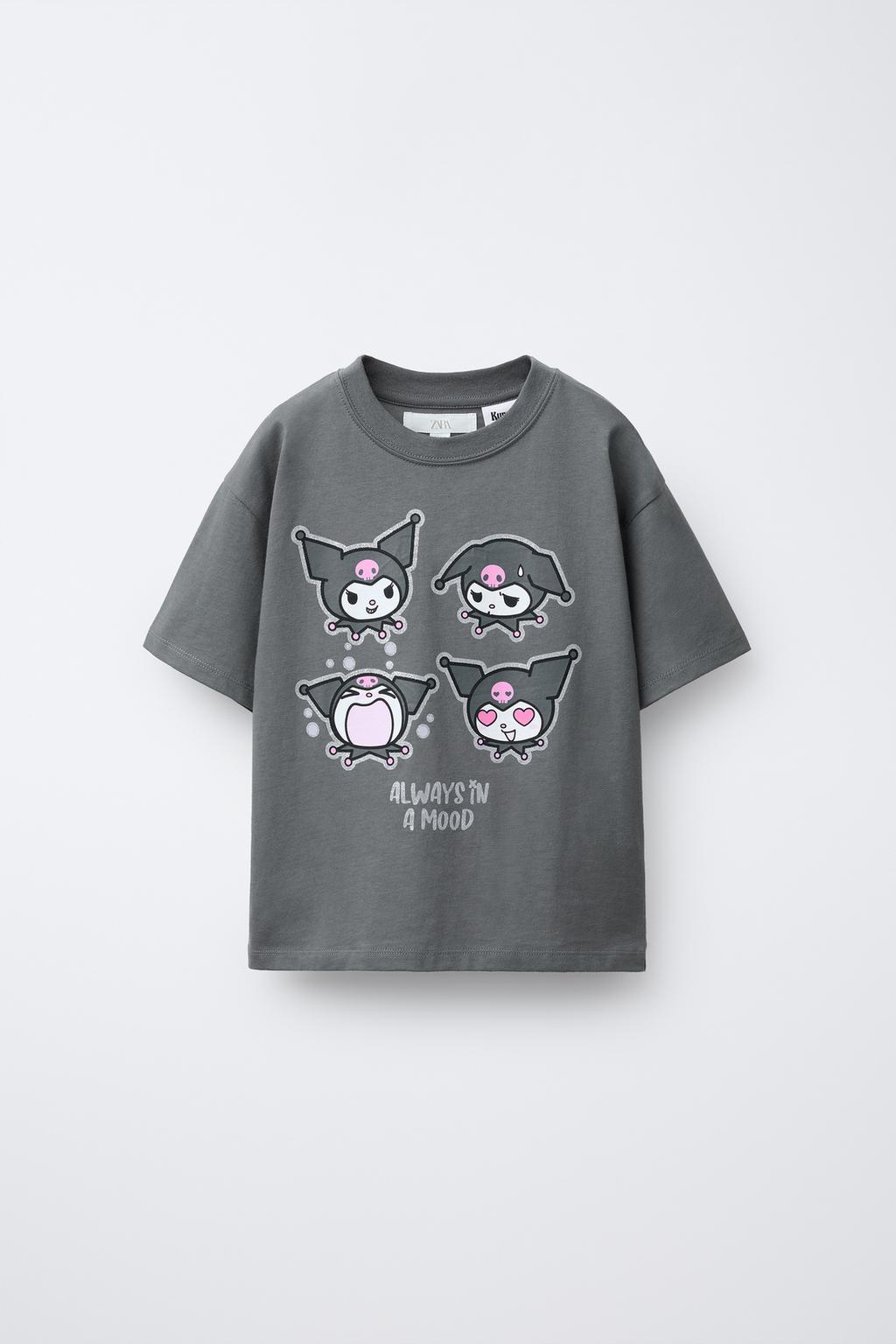 ФУТБОЛКА С БЛЕСТКАМИ KUROMI © SANRIO