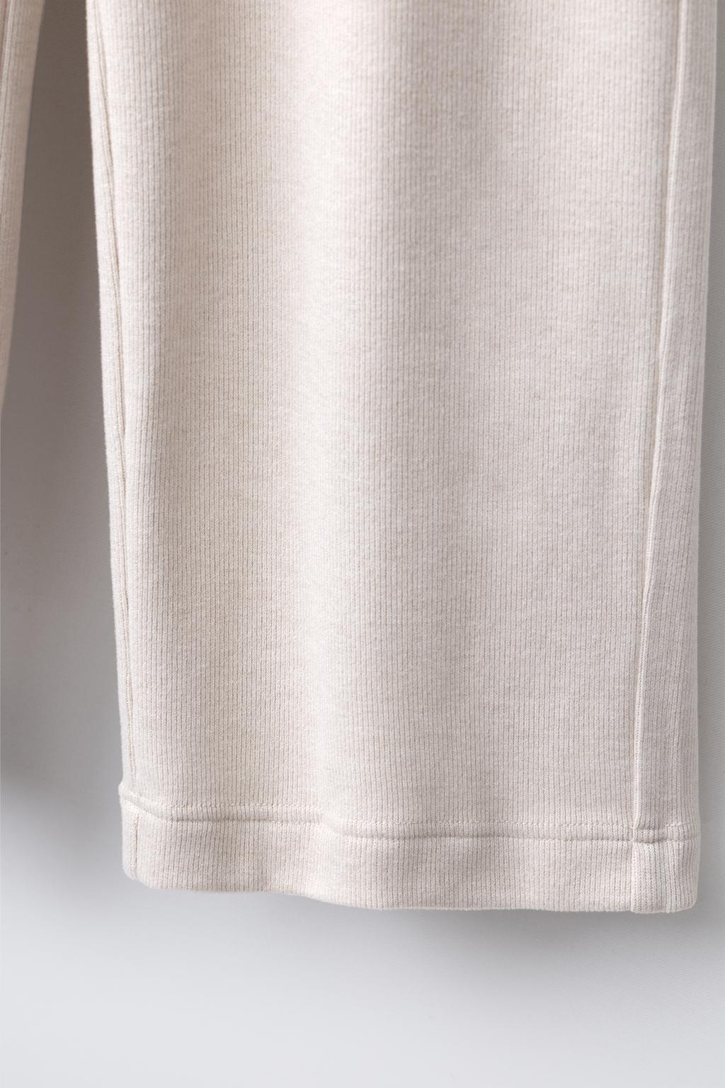 БРЮКИ WIDE LEG ИЗ МЯГКОЙ ТКАНИ