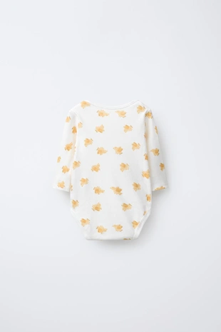 Multicoloured | 5644/536/330 - Zara Набор из пяти боди с принтом 