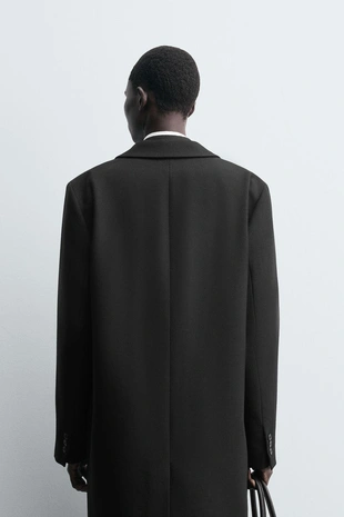 Легкое пальто из 100% шерсти- Заказать в России