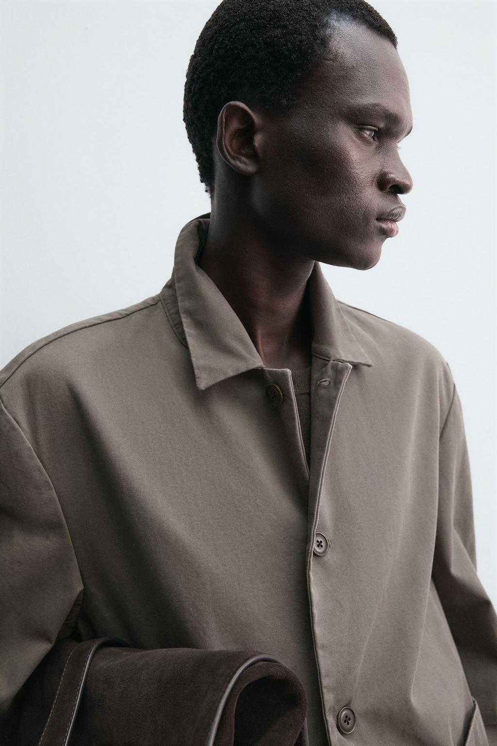 БЛЕЙЗЕР СВОБОДНОГО КРОЯ ИЗ ХЛОПКА