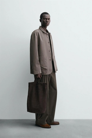 Блейзер свободного кроя из хлопка- Заказать в России