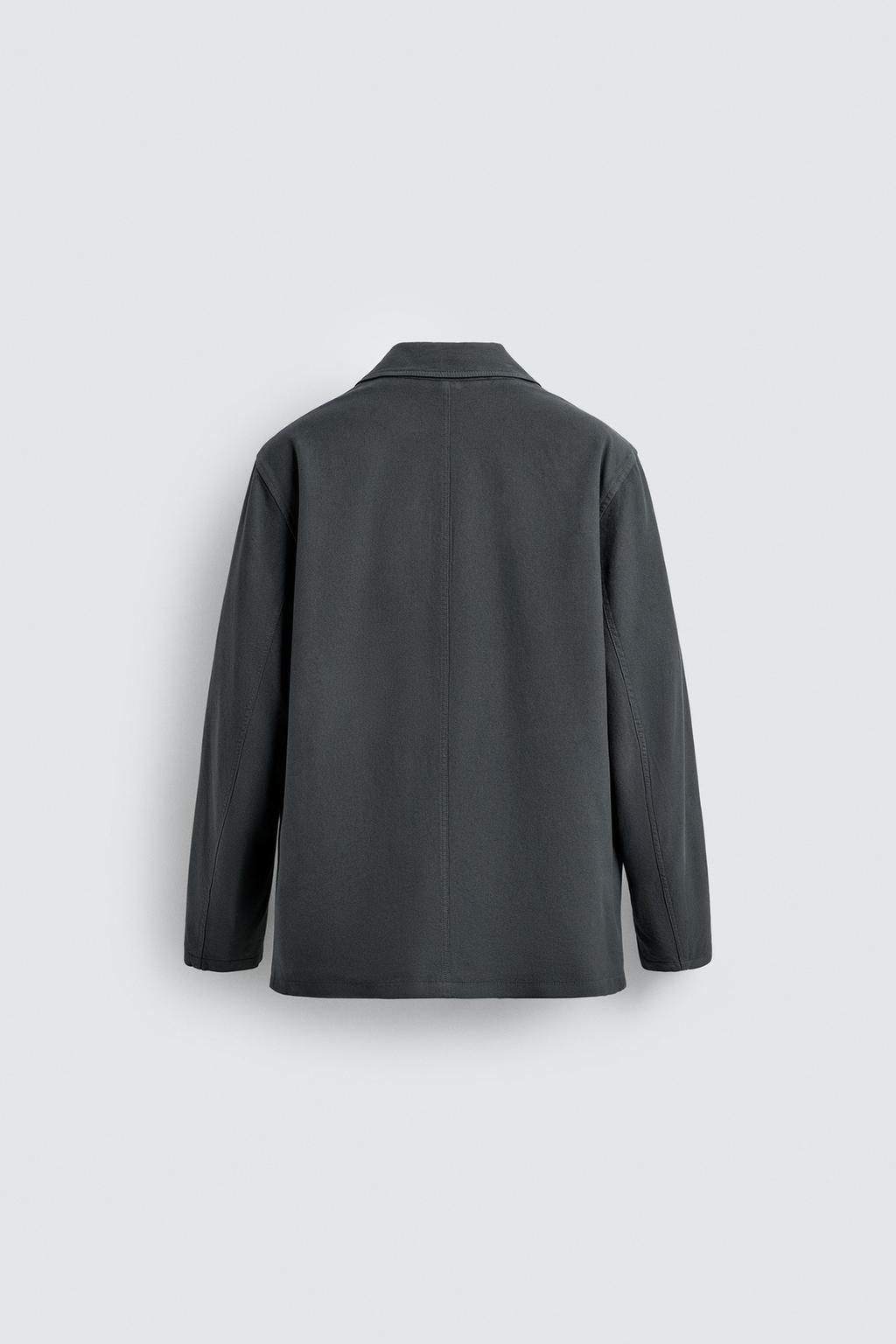 БЛЕЙЗЕР RELAXED FIT ИЗ СТРУКТУРИРОВАННОЙ ТКАНИ