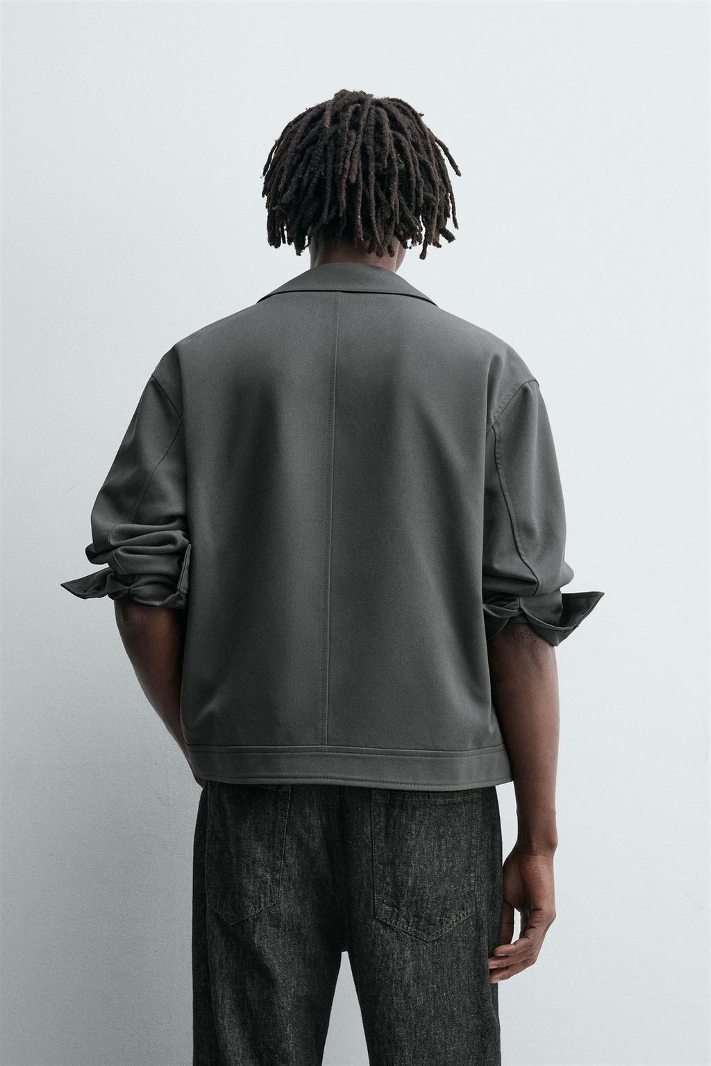 КУРТКА-РУБАШКА REGULAR FIT НА МОЛНИИ