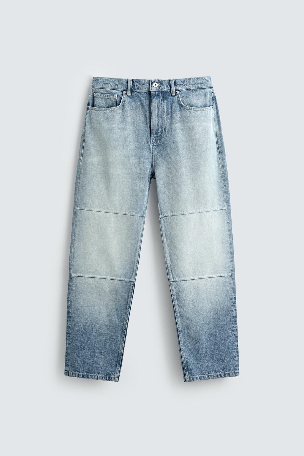 ДЖИНСЫ STRAIGHT FIT С ОТСТРОЧКОЙ